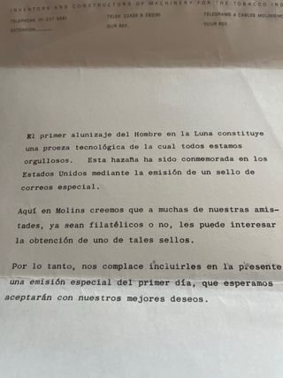 Sello conmemorativo del alunizaje