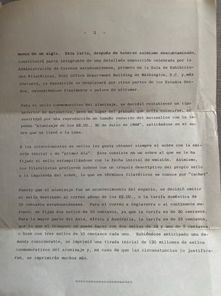 Sello conmemorativo del alunizaje