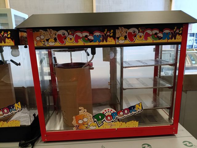 Máquina de hacer palomitas - Expositor