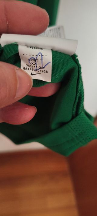 Sudadera Nike verde manga larga