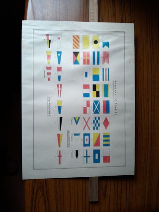 Banderas gallardetes gallardetones navales