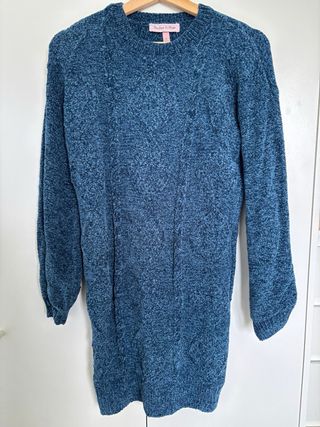Jersey azul largo
