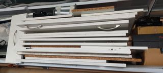 Muebles cocina blancos - 5 unidades