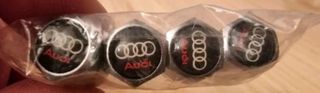4 Uds. tapón para válvula Audi,metal.