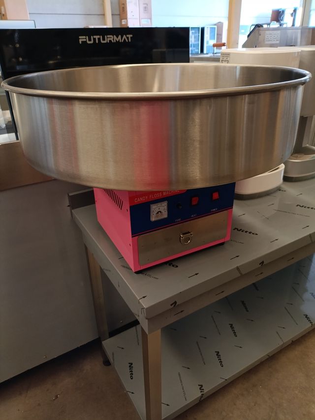 Máquina eléctrica de algodón dulce industrial.
