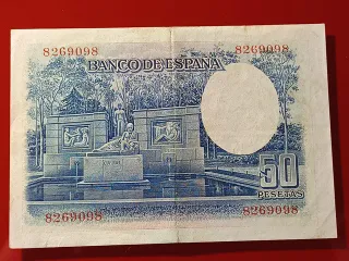Billete 50 Pesetas 1935 – Santiago Ramón y Cajal