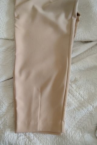 Traje pantalón beige Woman Collection