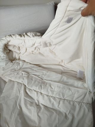 Saco bebé invierno - blanco