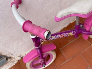 Bicicleta sin pedales princesa