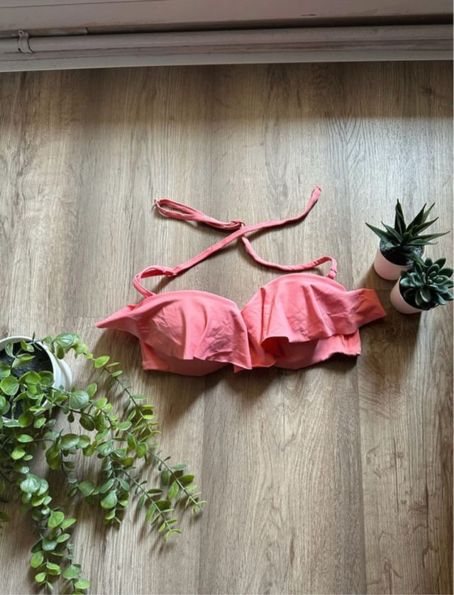 Bikini Oysho rosa push-up Talla S