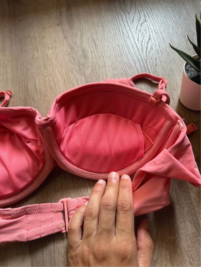 Bikini Oysho rosa push-up Talla S