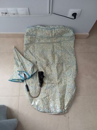 Funda sillita bebé y paraguas 