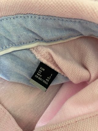 Polo Cortefiel rosa - Talla L