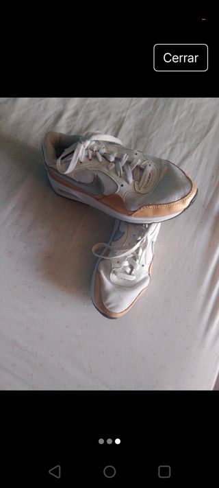 Zapatillas Nike Air Max - Beige/Blanco