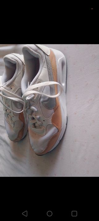 Zapatillas Nike Air Max - Beige/Blanco
