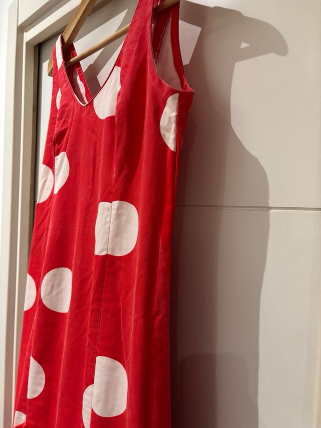 Traje Flamenca lunares rojo