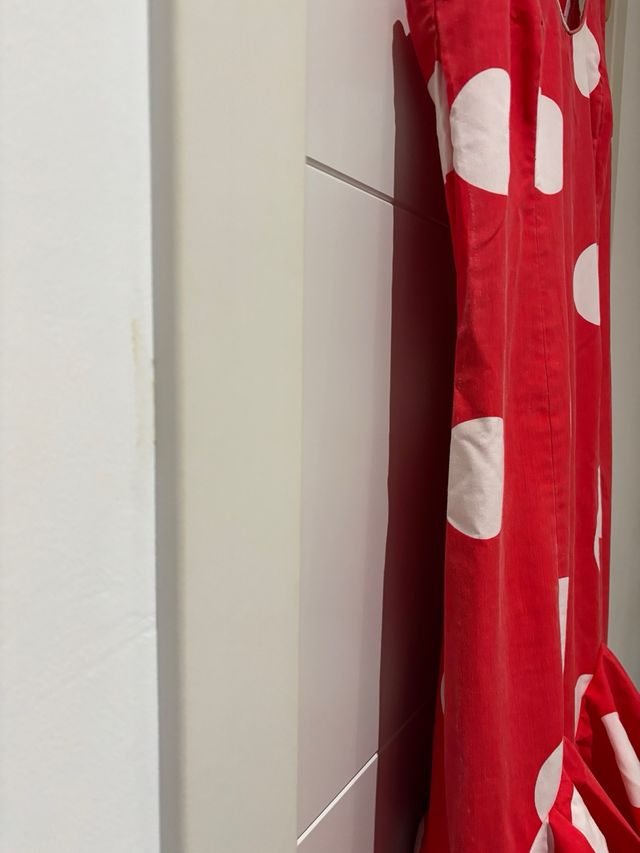 Traje Flamenca lunares rojo