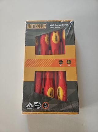 Destornilladores VDE 8 piezas