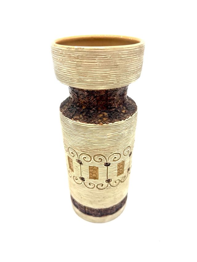 Vaso Ceramica Artistica Aldo Londi Bitossi Seta Anni ‘60 Raro