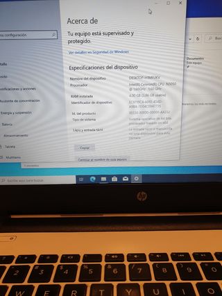 Portatil hp 
