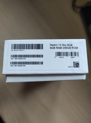 Xiaomi Redmi 12 Azul en caja - Como Nuevo