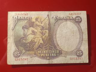 Moneda 25 Pesetas 1931 – Vicente López