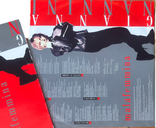 Gianna Nannini Malafemmina vinile 33