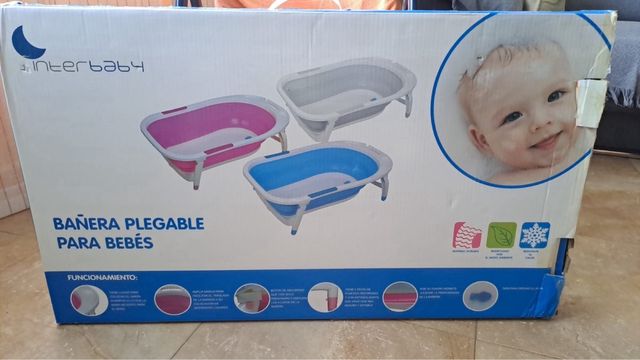 Bañera plegable para bebes
