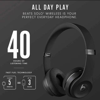Beats solo3 Wireless Negro