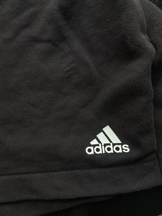 Sudadera Adidas negra c/3 rayas