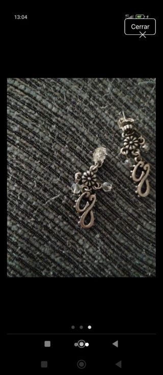 Aretes Guess Plata