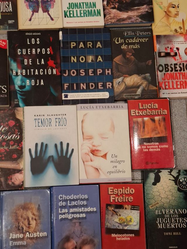Lote 27 novelas diferentes autores libros