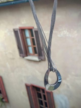 Collana argento 925 goccia