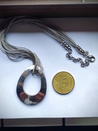 Collana argento 925 goccia