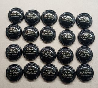 20 Chapas Gran Claustro Brut Nature