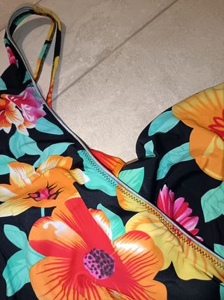 Costume intero vintage floreale