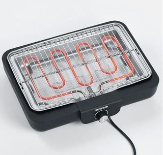 Barbacoa de mesa con parrilla de acero i