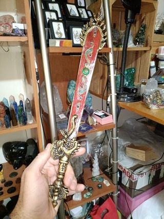 Espada budismo Manjusry buda