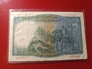 Billete 100 Pesetas 1931 – Gonzalo Fernández 