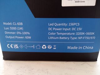 Foco NEEWER CL-60B, ideal para vídeo y fotografía