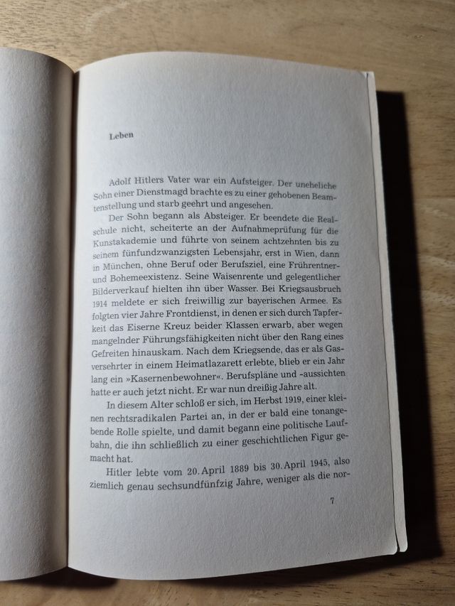 Anmerkungen zu Hitler