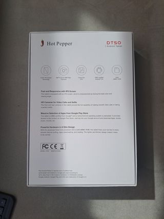 Tablet Hot Pepper DT50 - Negra