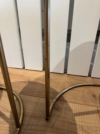 Conjunto Mesas circulares vintage