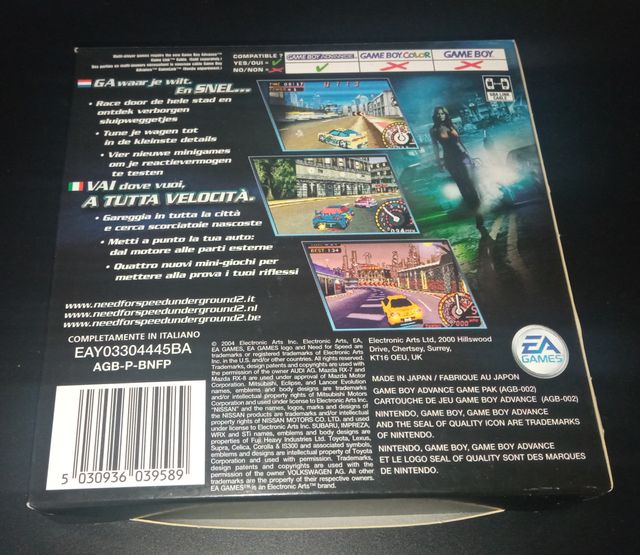 Need for Speed Underground 2 - Game Boy Advance