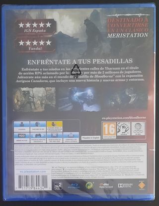 Bloodborne  PS4 PAL España. Precintado 