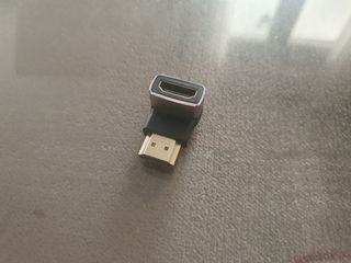 Adaptador HDMI 90 grados en codo