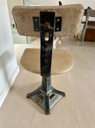 Silla Singer vintage industrial