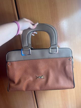 Bolso bimba y lola de cuero