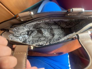 Bolso bimba y lola de cuero