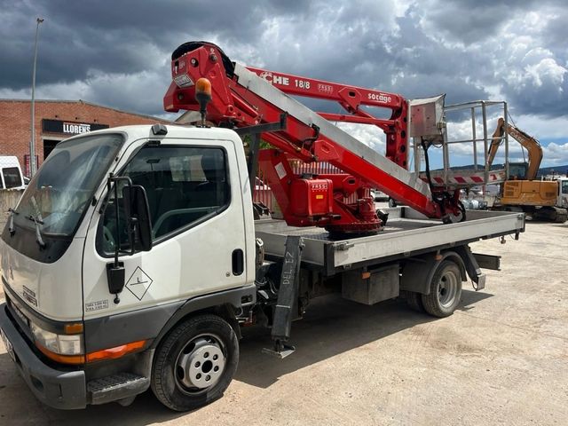 Camion cesta 18m MITSUBISHI CANTER